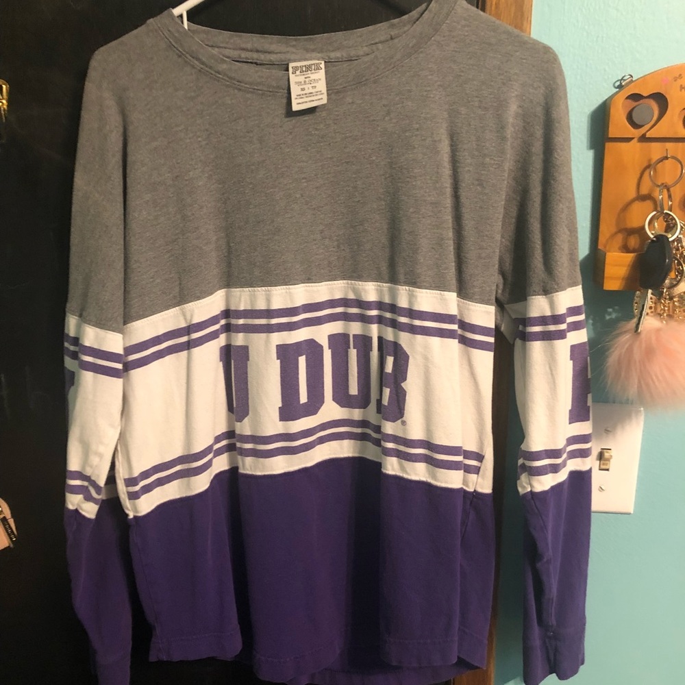 U-Dub Pink VS long sleeve